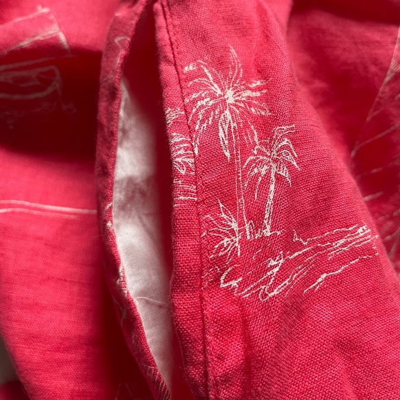 Brand New Cynthia Rowley Pink Linen Shift Dress - Picture 7 of 7